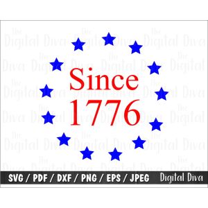 Since 1776 Cut File