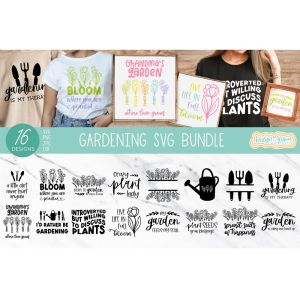 Garden SVG Bundle Cut File