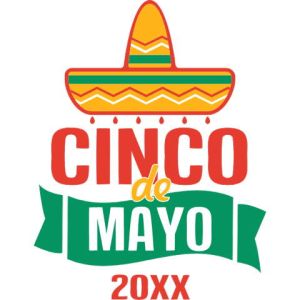 Cinco De Mayo Sombrero 6 Template