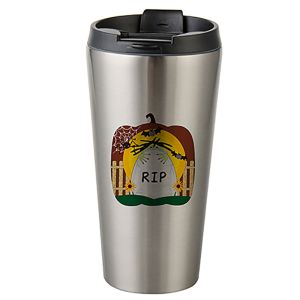 16 OZ STAINLESS STEEL SILVER TUMBLER