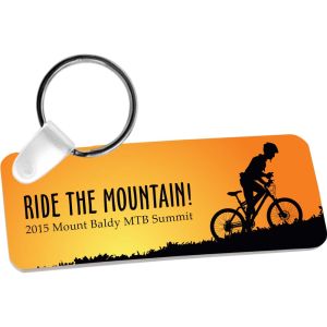 1.25 X 3" RECTANGLE KEYCHAIN