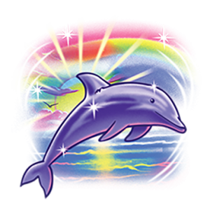 AIRBRUSH DOLPHIN