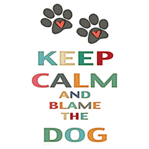 KEEP CALM DOG