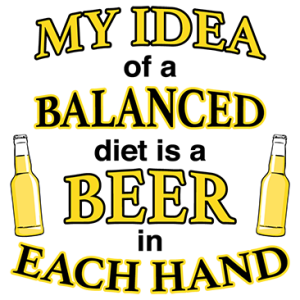 MY IDEA OF A BALANCED DIET