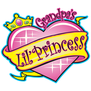 GRANDPAS LIL PRINCESS HEART-NEON