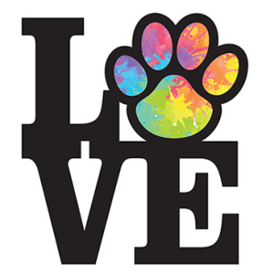 LOVE PAWPRINT