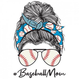 #BASEBALL MOM BUN