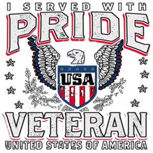 I SERVED WITH PRIDE, VETERAN