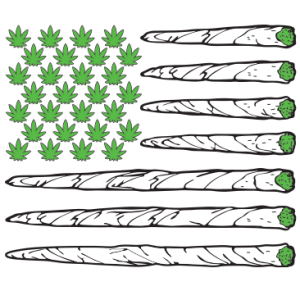 CANNABIS  FLAG