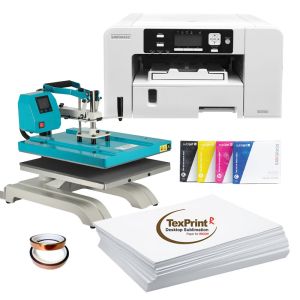 TEACHING TO EMPLOY - SUBLIMATION PRINTER AND SWINGER PRESS