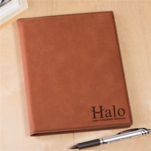 ENGRAVED PORTFOLIO - RAWHIDE