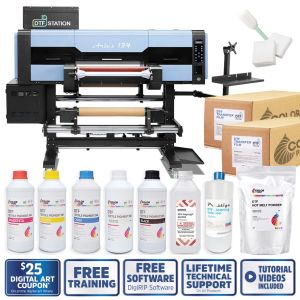 ARIES 124 UV DTF PRINTER AND SUPPLIES