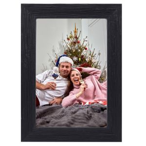 SUBLIMATION PHOTO PANEL W FRAME - 5x7" BLACK