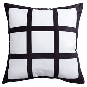 9 PANEL PLUSH SUBLIMATION PILLOW CASE 15.5"