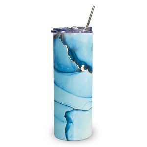 20 OZ SKINNY TUMBLER WITH STRAW