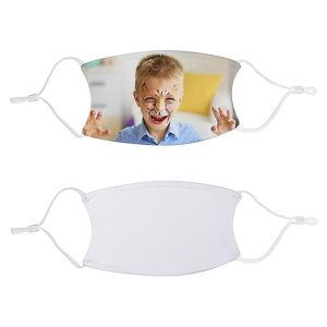 SUBLIMATION PRINTABLE KIDS FACE MASK W FILTER