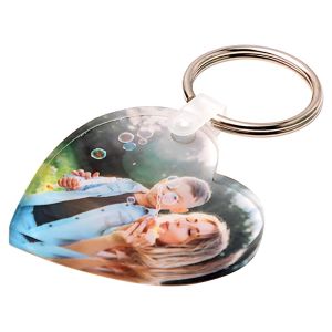 HEART ACRYLIC KEYCHAIN