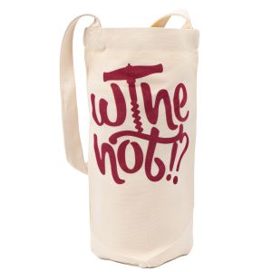 CANVAS WINE BAG