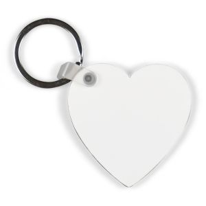 HEART HARDBOARD KEYCHAIN