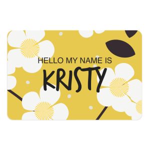 3 x 2 NAME BADGE - MATTE