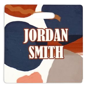 3.5" x 3.5" SQUARE BAG TAG