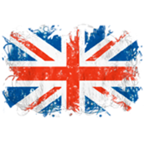 BRITISH DISTRESSED FLAG