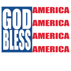 GOD BLESS AMERICA FLAG