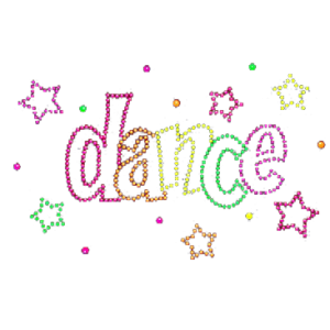 DANCE NEON RHINESTUD