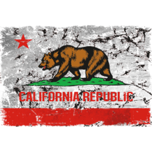CALIFORNIA REPUBLIC BEAR FLAG