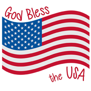 GOD BLESS USA