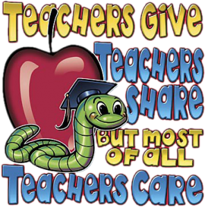 TEACHERS GIVE, SHARE, CARE