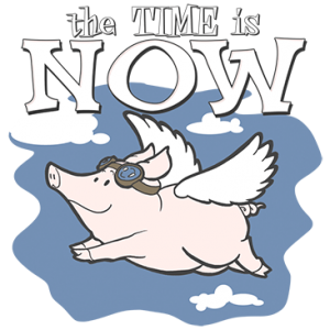 THE TIME IS NOW - FLYING PIG