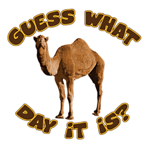 GUESS WHAT DAY IT IS?