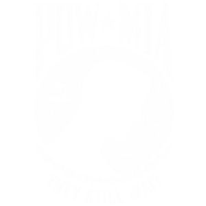 POW MIA-WHITE INK