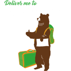 DELIVER ME TO CALIFORNIA BEAR