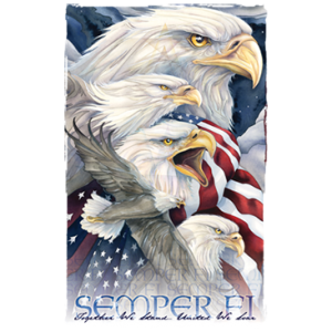 TOGETHER WE STAND- SEMPER FI
