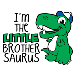 I'M THE LITTLE BROTHER SAURUS