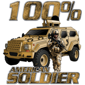 100% AMERICAN SOLDIER