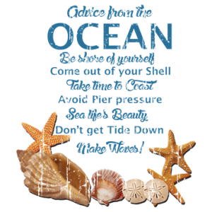 ADVICE FROM THE OCEAN