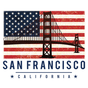 SAN FRANCISCO AMERICAN FLAG