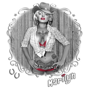 MARILYN - COWGIRL GRAY SWIRLIE