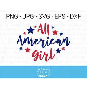 All American Girl Cut File