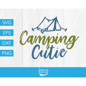 Camping Cutie Cut File