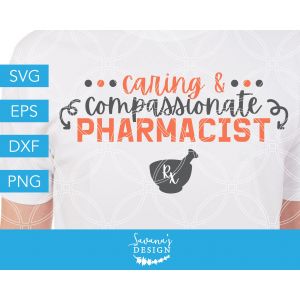 Caring and Compassionate Pharmacist Cut File