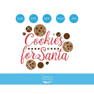 Cookies For Santa Cut File