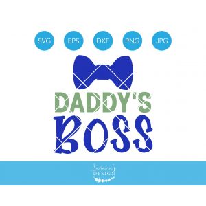Daddy's Boss Tie Cut File