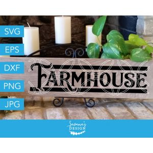 Farmhouse Cut File