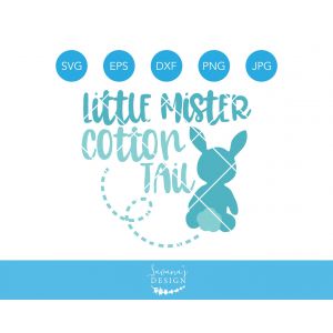 Little Mister Cotton Tail Cut File