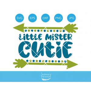 Little Mister Cutie Cut File