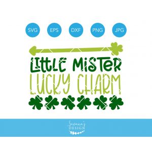 Little Mister Lucky Charm Cut File